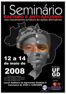 Cartaz Racismo e Anti-racismo I